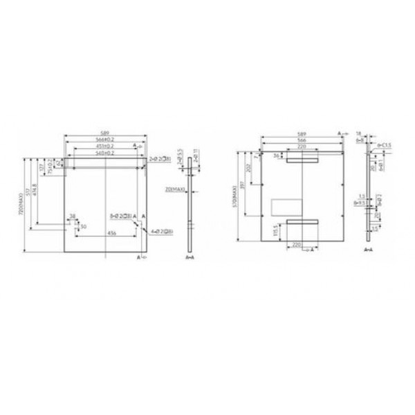 Samsung DW60M6040BB/EO Beépíthető mosogatógép