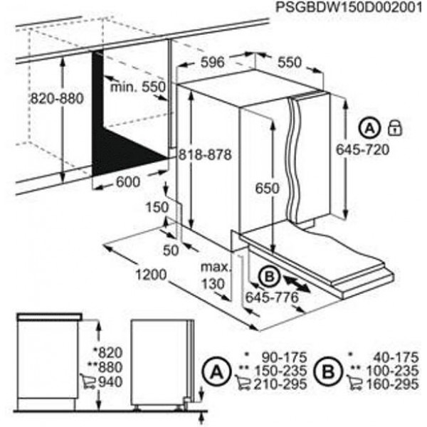 Electrolux EEM48320L Beépíthető mosogatógép