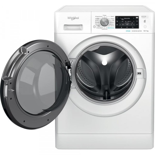 Whirlpool FFWDD 1076258 BV EU Szabadonálló mosó-szárítógép