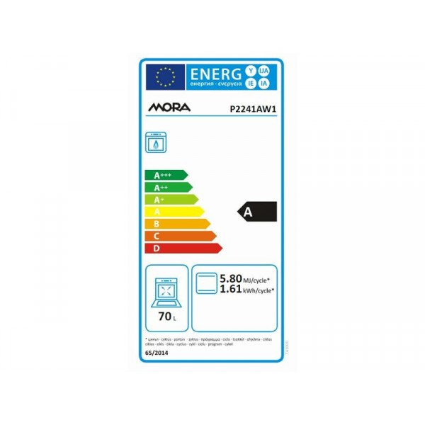 Mora P2241AW1 Szabadonálló gáztűzhely