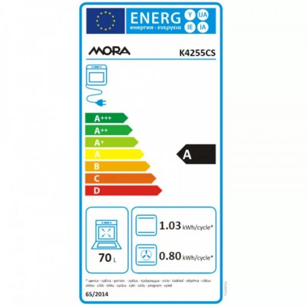 Mora K4255CS Kombinált tűzhely