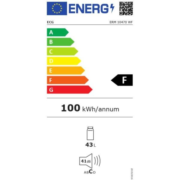 ECG ERM 10470 WF Mini hűtőszekrény