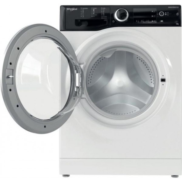 Whirlpool WRBSS 6249 S EU Elöltöltős mosógép C Energiaosztály, 6 kg, Keskeny mélység, 1200 fordulat/perc